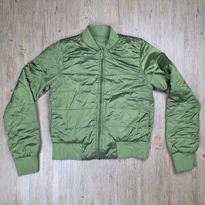 Lululemon Women's Non-Stop Bomber Jacket Green Foliage 4